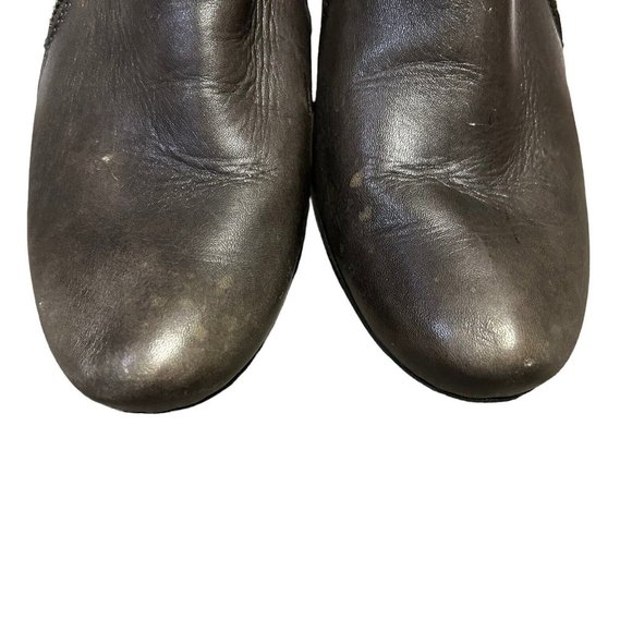 Remonte Dorndorf Brown Leather Side Zip Bootie Boot Shoes Womens 40 US 9-9.5 - Picture 8 of 16